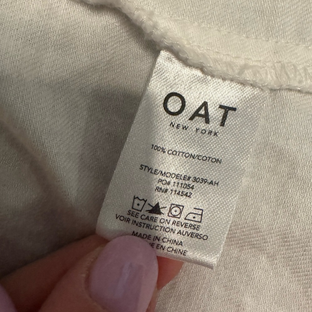 OAT New York Pearl Clasp Button Down - Picture 5 of 5